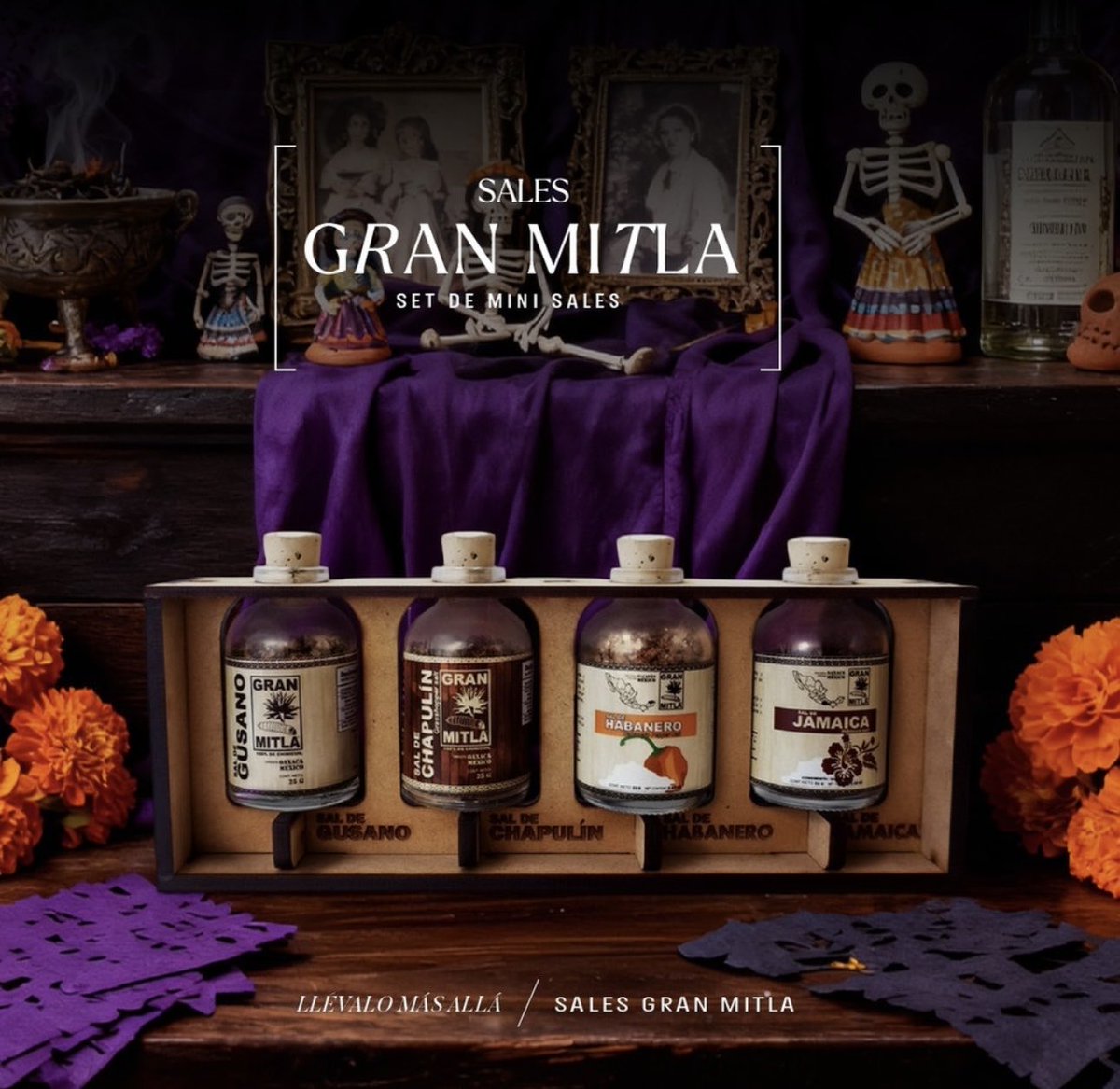 Bringing authentic mexican salts to customers in the US.

<a href="/GranMitla/">GranMitla</a> #granmitla #salt #garnish #cocktails #mexa #mexabrands #diademuertos