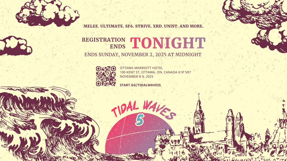 Tidal Waves 5 ➡️ NOV 8-9, 2025 tweet media