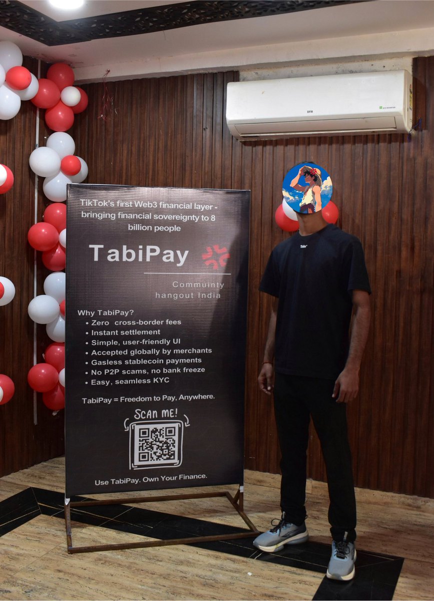 0xNovadust's tweet photo. Tabizens India Took Over Delhi on Nov 2! 🇮🇳✨  
 
The @Tabizens India Hangout was an absolute blast - full of energy, laughter, and real connections. 

Tabizens from across the country came together, turning Delhi into a hub of pure Tabi vibes.   
We’re beyond grateful to everyone who joined and made this event truly unforgettable. The energy, the excitement, the passion - it was all next level.    

A huge shoutout to @0xSansa for the amazing support and @0xSparkle for being here & helping make this hangout happen!   

What we focused on during the event:
-  Talked about TabiPay, the future of Web3 finance 
-  Discussed how TabiPay is driving mass adoption of Web3 
-  Showed how it seamlessly bridges Web2 & Web3 in everyday life 
-  Shared a live demo of TabiPay’s smooth, borderless payment system  

The Indian Tabizen community is growing stronger every day and this is just the beginning. 
More meetups, more fun, and more Tabi vibes are on the way.  

Stay connected. Stay TABI! 💢