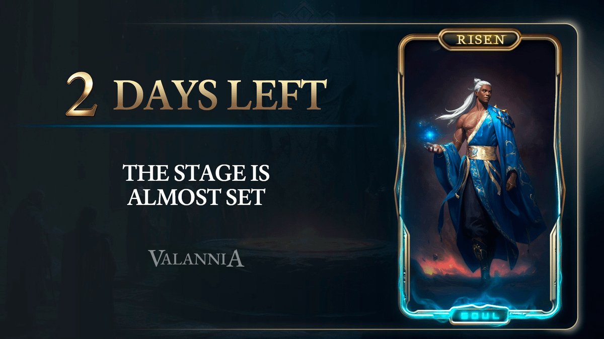 ValanniaGame's tweet image. How many days are left?

The timeline has no idea what’s about to hit

Who’s actually ready for this drop? 👇