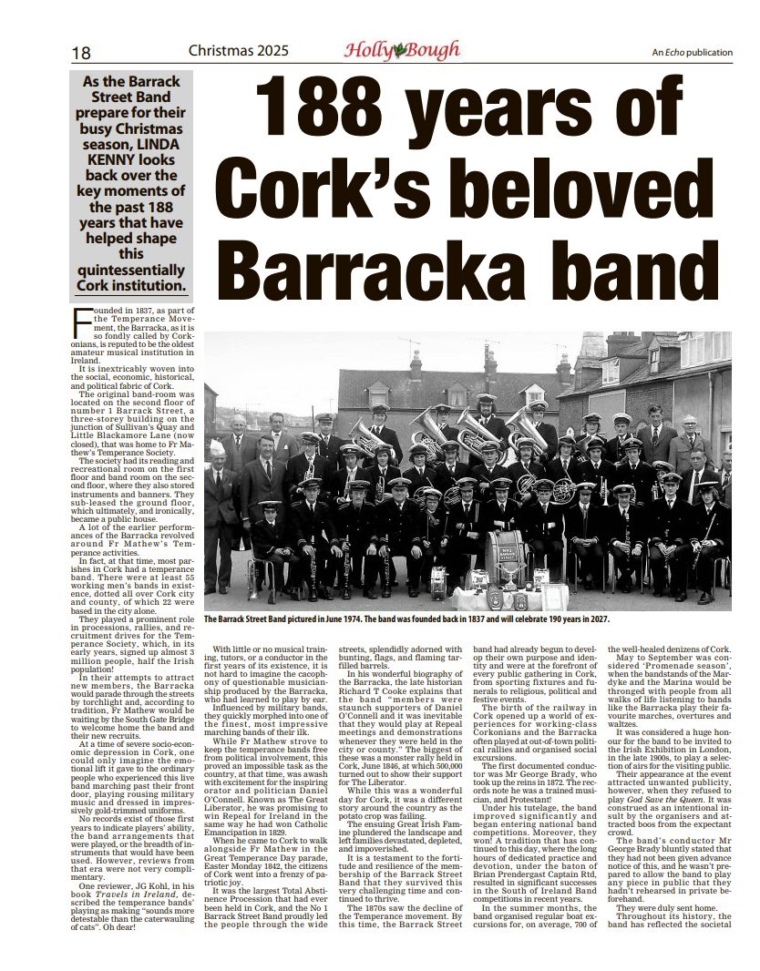 Cork Barrack Street Band 🎶 tweet media
