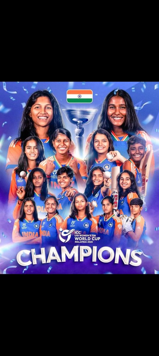 भारत ने महिला वर्ल्ड कप जीत लिया — ये जीत हर बेटी, हर सपने और हर मेहनत की जीत है!
जय हिंद 🇮🇳🔥
Congratulations x twitter family 
भारत ने महिला वर्ल्ड कप जीत लिया — ये जीत हर बेटी, हर सपने और हर मेहनत की जीत है!
जय हिंद 🇮🇳🔥

#INDWvsSAW #INDvsSA #WomensWorldCup2025 #TeamIndia