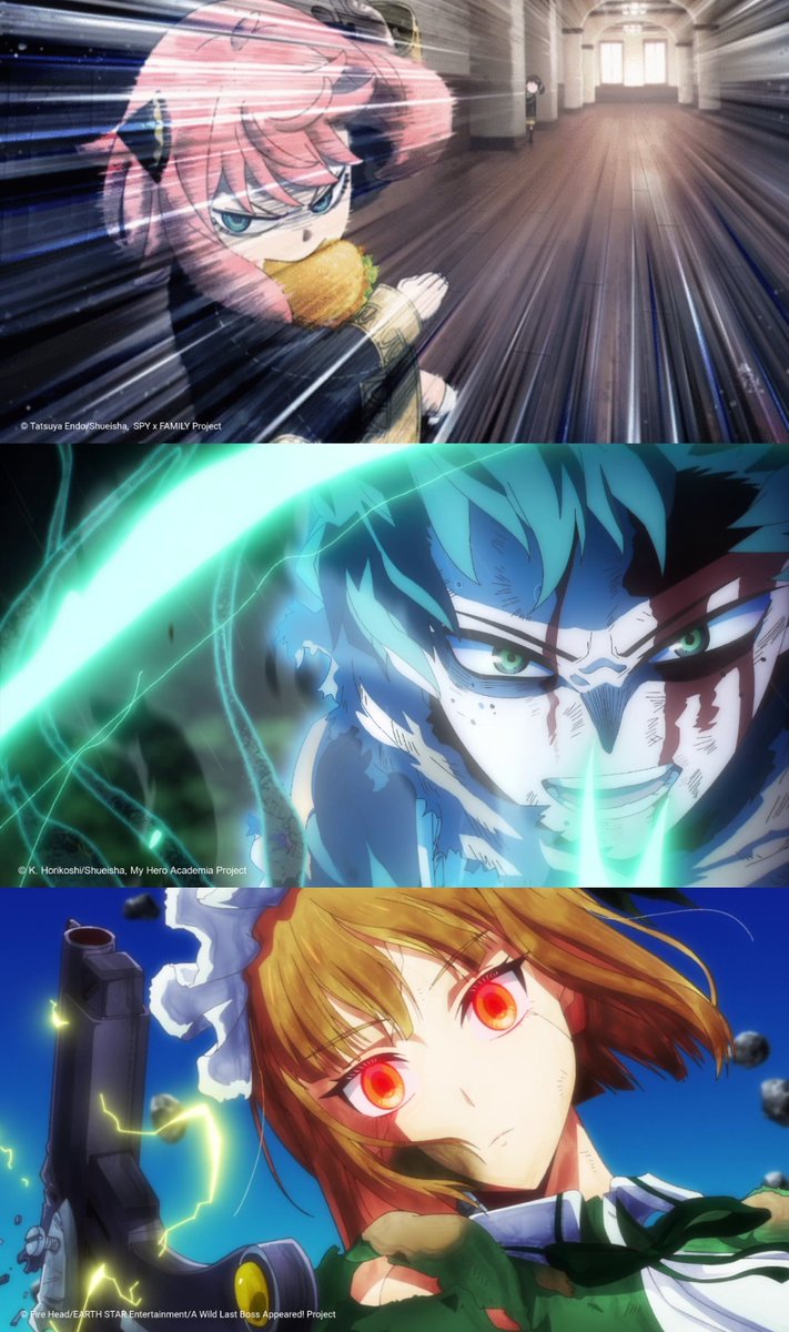 Inku_fr's tweet photo. Quel est selon vous le MEILLEUR épisode d’anime de cette semaine ? 🏆

Cliquez sur les images ! 👀 https://t.co/OhB3TLQV4Q