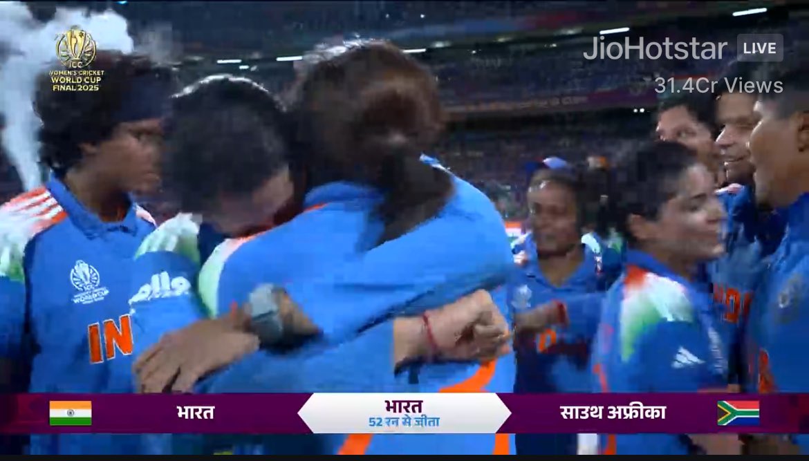 India India ✌️✌️🏆🏆 #WomensWorldCup2025