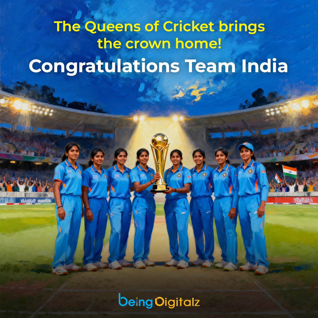 They played with passion, power, and pride! 🏆

Our Queens of Cricket have made the nation proud once again.

Congratulations Team India — the crown is finally home! 🇮🇳

#IndianCricket #INDWvsSAW #WomensWorldCup2025 #CWC25