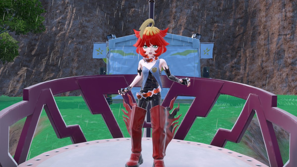 ShinsouBlue's tweet image. I like how Mela looks
But those are some big freaking boots #PokemonScarlet