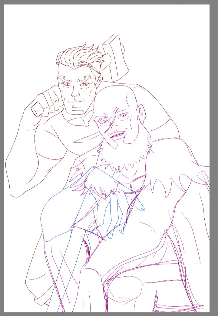 WolfPrime666's tweet image. It&apos;s been a while since I drew these two together. So this is how it is taking shape. I missed them so much. 😭😭😭💚🖤💚🖤 Sam Fisher and Marcus Holloway. #CaptainLaserhawk #SplinterCell