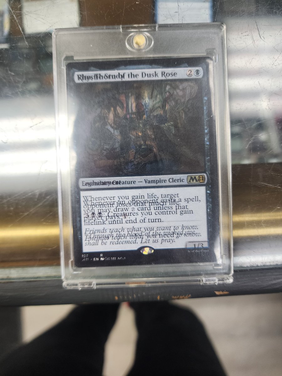 ZerrickkMTG's tweet image. THE HOLY MISPRINT GRAIL IS IN OHIO!!