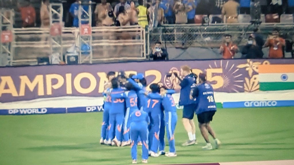 Cricnerd36's tweet image. We did it!! World Champions 🔥🇮🇳
#INDWvsSAW
