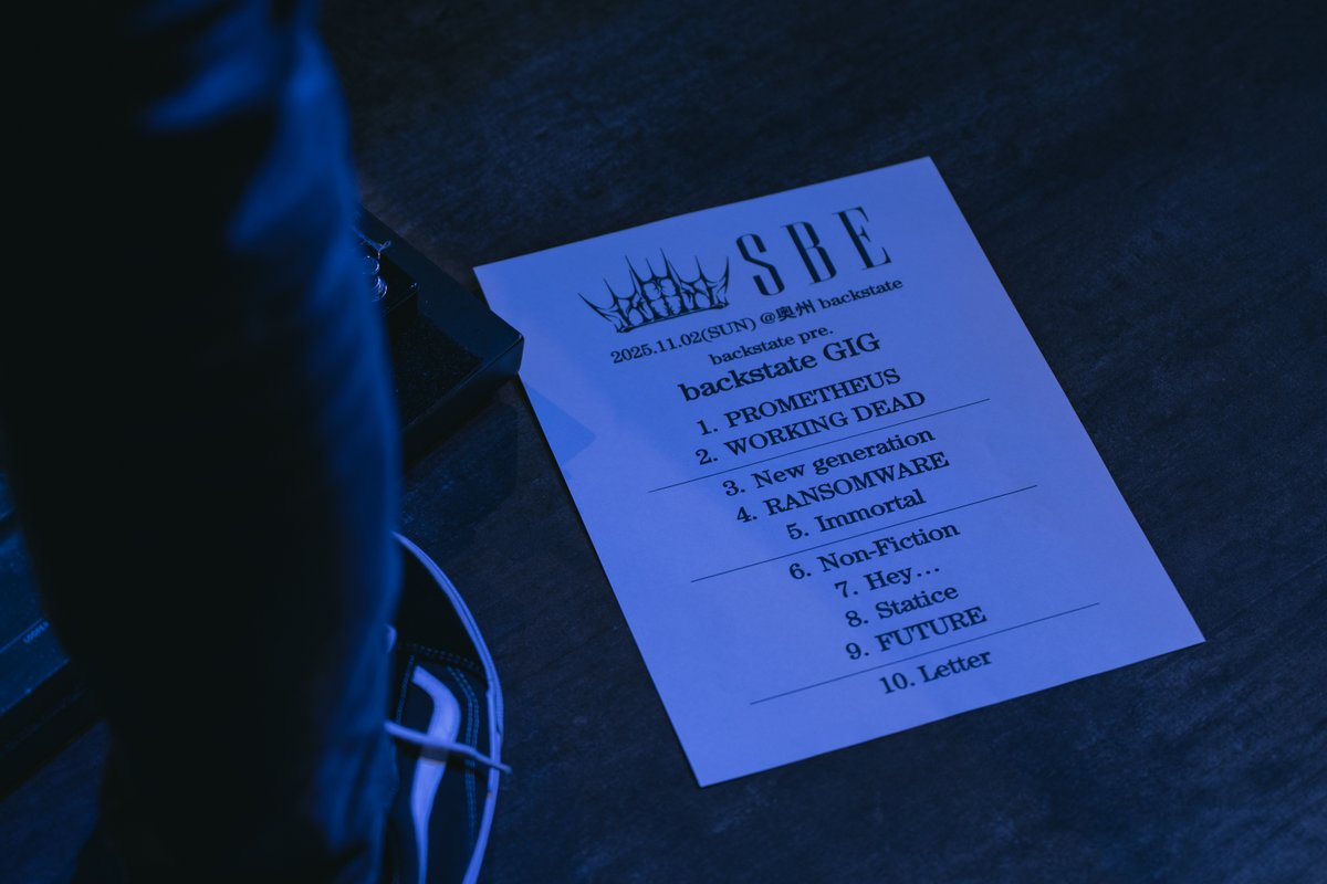 【🏠FAN CLUB🏠】

Official Fan Club「ENEMIES HOUSE」にて
2025.11.02 奥州 backstate公演のライブ写真全公開！

オフショット等含め約100枚掲載🔥

▼LIVE PHOTO by <a href="/bunta89/">endorfishぶん太</a> 
sbe-morioka.bitfan.id/contents/318072

#ENEMIES_HOUSE
#SBE