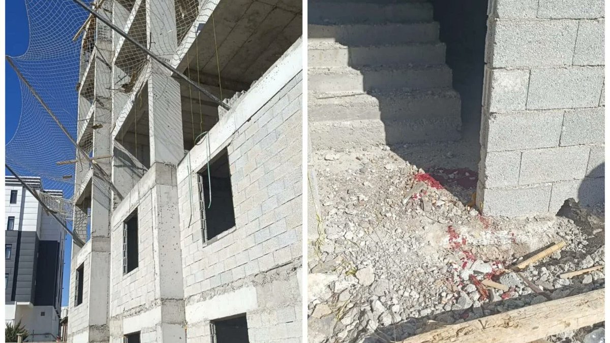 Şanlıurfa'nın Karaköprü ilçesinde 14 yaşındaki çocuk işçi bir inşaatın 5. katından düşerek hayatını kaybetti.