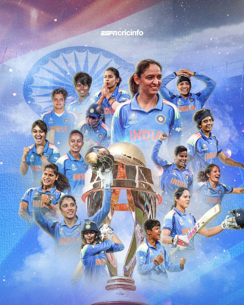 anujthinks's tweet image. Girls the great , congratulations India . #WomensWorldCup2025