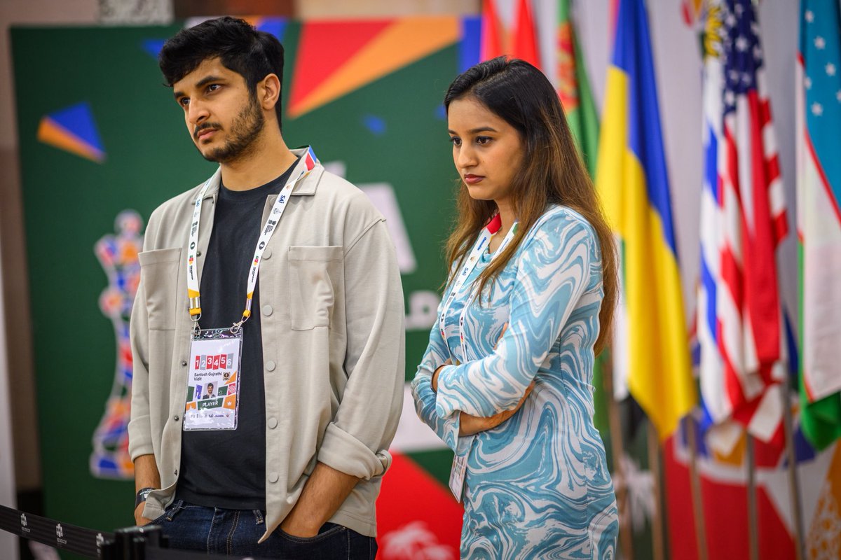 FIDE_chess's tweet image. Round 1 classical stage is complete! ♟️🔥

After two intense games, some players have already booked their place in Round 2 — while others will head into tiebreaks next, where rapid and blitz will decide their fate.

We will have 20 tiebreaks tomorrow! Stay tuned 👀

📍 Goa,…