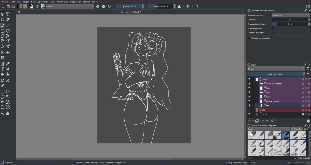 Brazilean Miku in process
