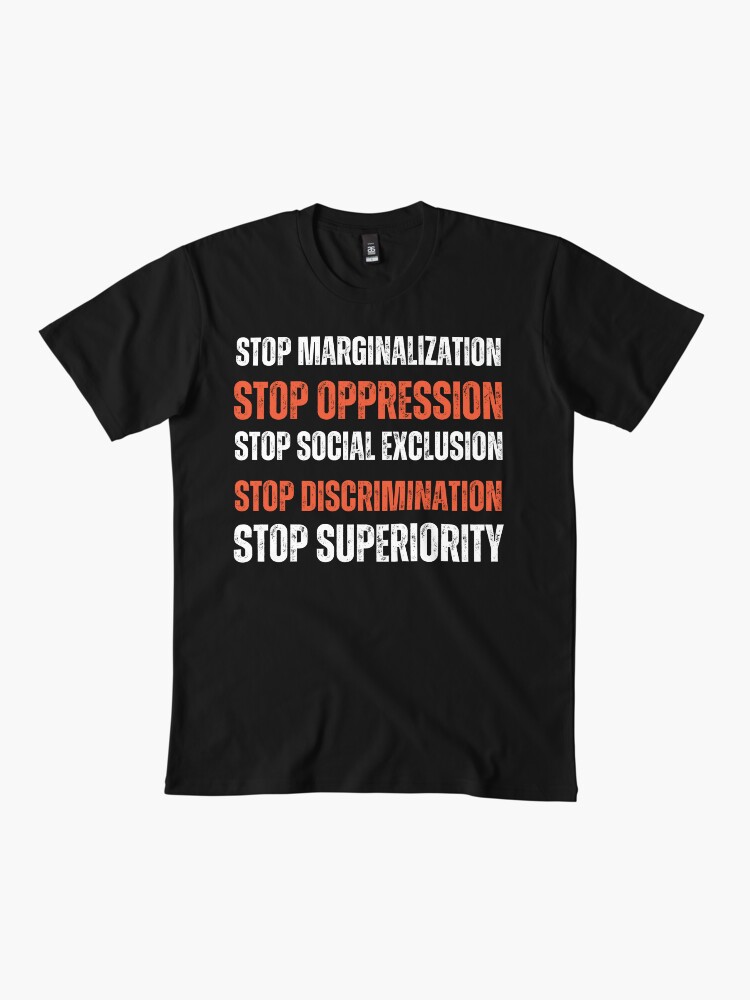 Lines8Style's tweet image. STOP TO :             #marginalization   
                                     #oppresion
                                     #socialexclusion
                                     #discrimination
                                     #superiority

redbubble.com/studio/promote…