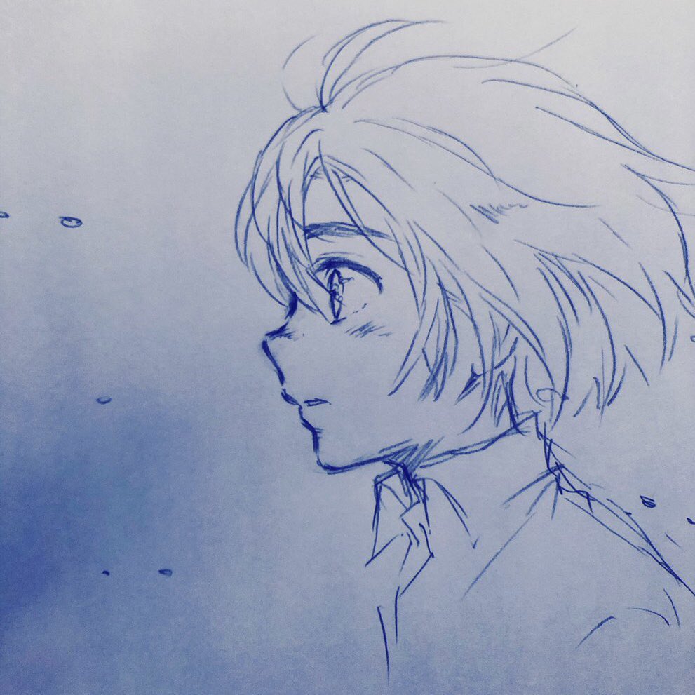 AoTWiki's tweet image. Armin illustration by Marina Inoue (Armin&apos;s VA) for his birthday