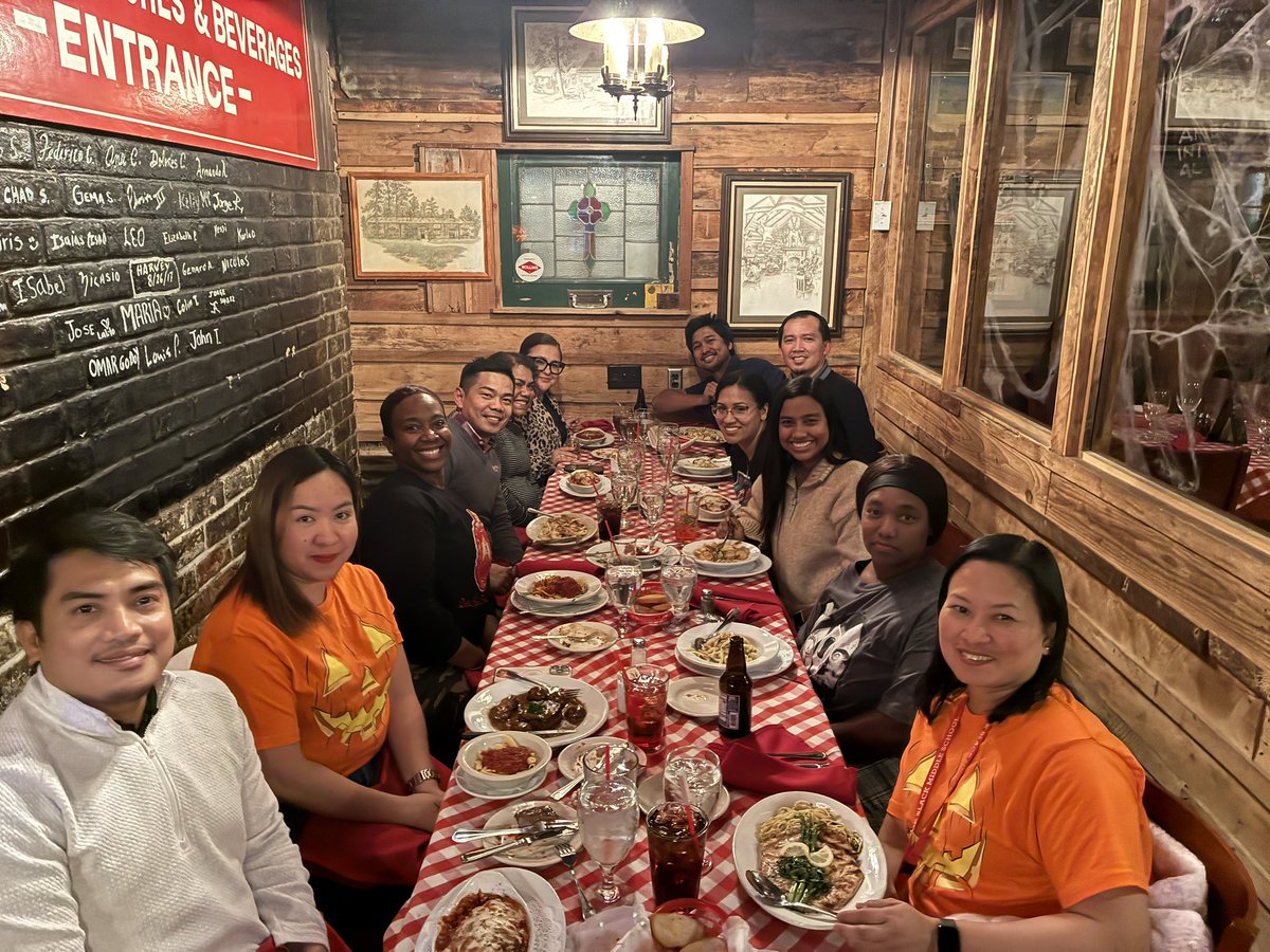 sirkim05's tweet image. Collective efficacy starts when we take time to get to know the people we work with. As a #LEADLEARNER principal, I bring my non-teaching and teaching staff over dinner to get to know them better. My goal is by the end of the year, I have dined with all of my 120 staff members.