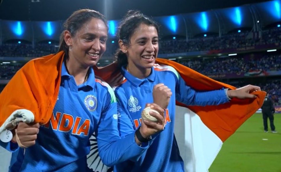 They were told to stay in the kitchen, questioned about pay, mocked for everything  and yet they proved every stereotype wrong. This trophy isn’t just a win, it’s a statement. They’ve earned respect, equality, and history itself. THEY ARE WORLD CHAMPIONS 🏆❤️ 🇮🇳