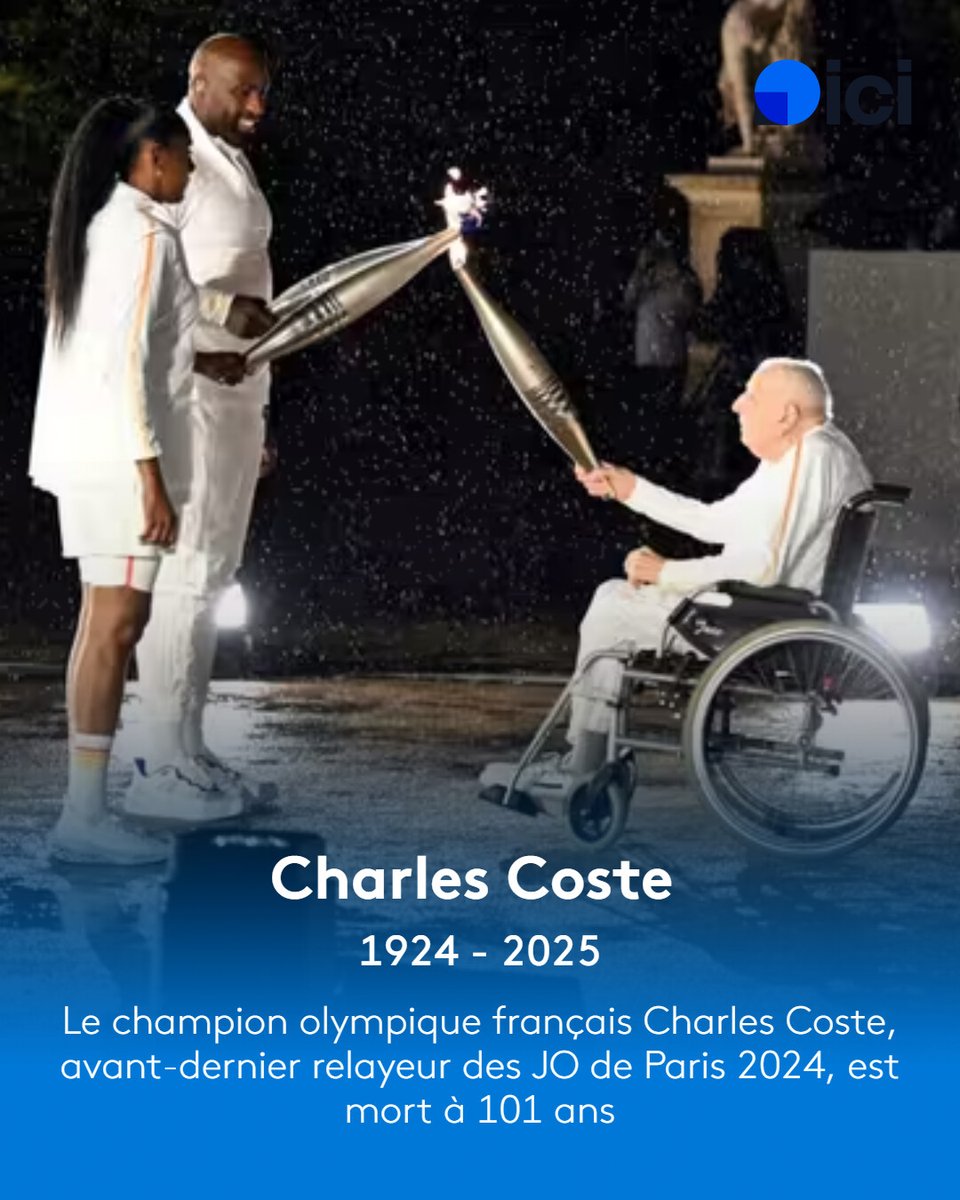 ⚫ Charles Coste est mort à l'âge de 101 ans. Il était natif d'Ollioules, dans le Var ⤵️
l.ici.fr/C2S