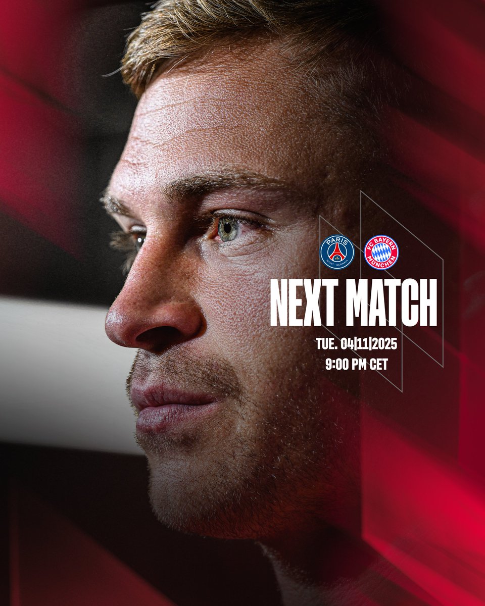 📌𝐀𝐋𝐋 𝐄𝐘𝐄𝐒 𝐎𝐍 #PSGFCB 👀

Morgen erwartet uns ein echter Kracher in der Champions League! 💪 

Die Vorfreude auf das Duell Erster gegen Zweiter in der  #UCL-Ligaphase steigt 👊