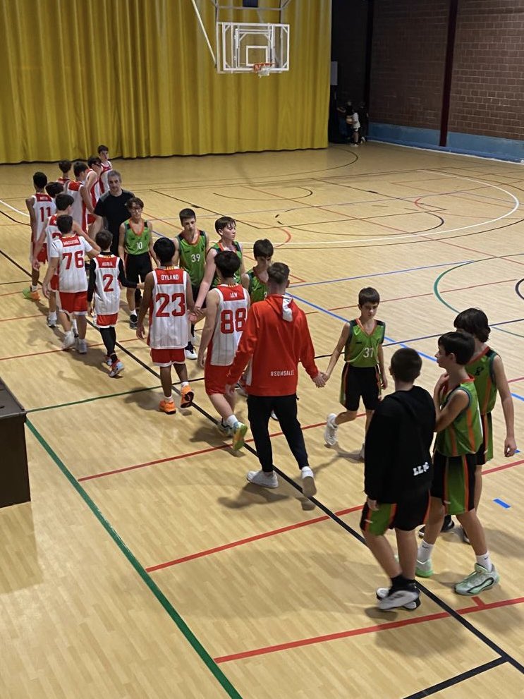 Bona feina del Cadet Masculí 2, que suma una nova victòria contra el Bàsquet Puig-Reig! 🏀

#SomSalle