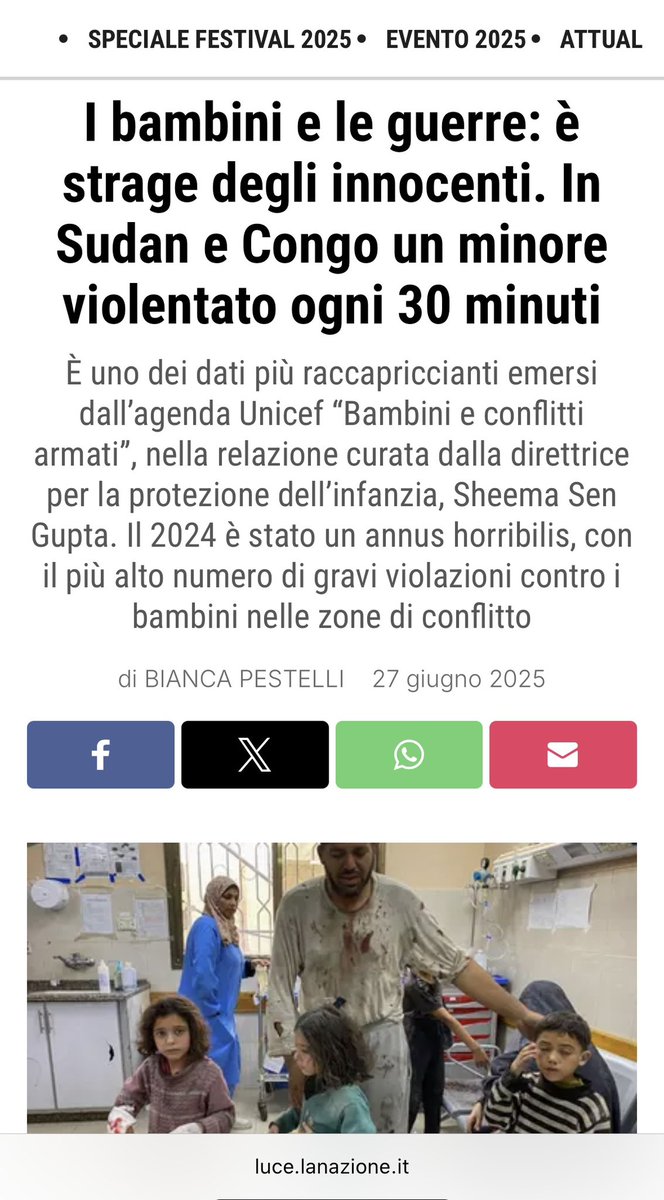 Mi sono persa le tante piazze dei #Propal che reclamano libertà e giustizia per le vittime cristiane in Sudan 🇸🇩 
Qui, dove sta avvenendo la più grande crisi umanitaria al mondo, non sento parlare di genocidio… 
Peccato!
