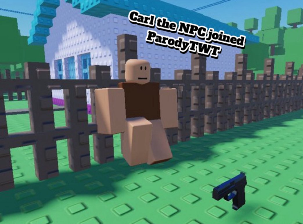 A_VerySmartNPC's tweet image. Hello, I am Carl the NPC, and I am now a twitter user!