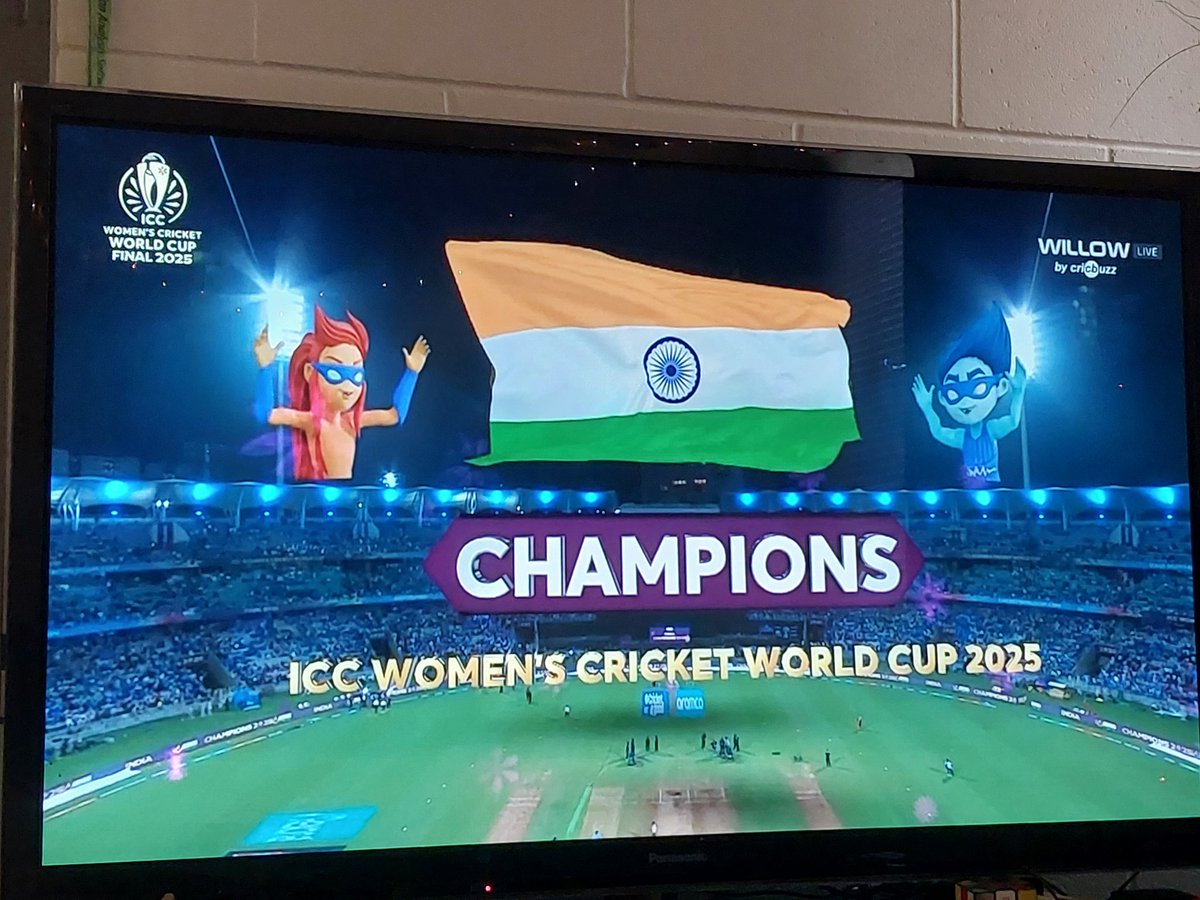 Historic day for indian 🇮🇳 team for lifting 1st wold cup 🏆 congratulations team 🇮🇳 and <a href="/ImHarmanpreet/">Harmanpreet Kaur</a>
#WomensWorldCup2025 <a href="/BCCI/">BCCI</a> <a href="/BCCIWomen/">BCCI Women</a>