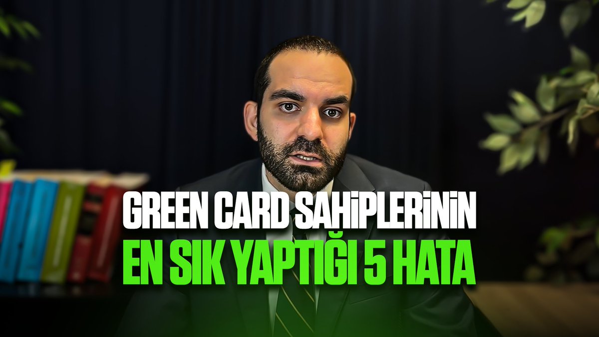Green Card Sahiplerinin En Sık Yaptığı 5 Hata !

İzlemek için: youtu.be/s7mUNNDbYXg
