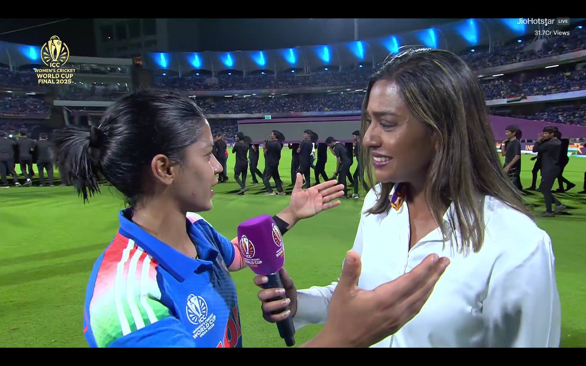 Amanjot Kaur said "For every women, for everyone watching, especially for Pratika - this is one for all of them".