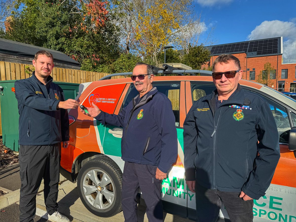 Alcester & District Community First Responders tweet media