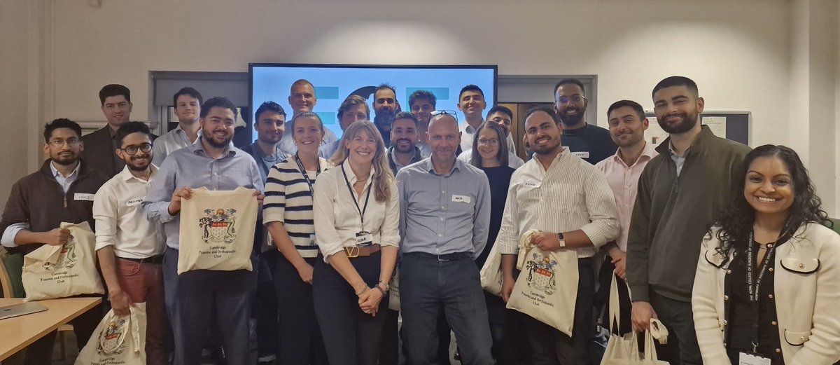 lora_r_young's tweet image. So proud to welcome our 20 new T&amp;amp;O ST3s to the East of England rotation. 2 fun days of induction setting them up for success. @eoeortho @bjdavies3 @nickder9 @notthathumerus