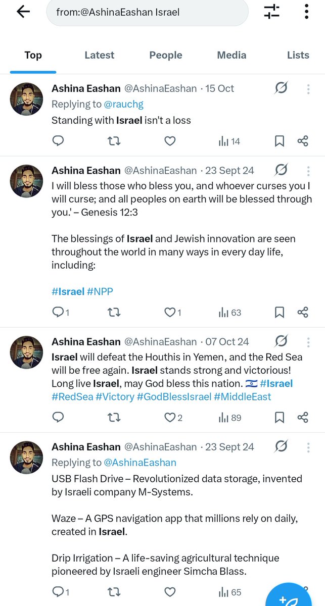 nomadic_sanjee's tweet photo. Zionist Bot alert for #SriLanka.
@AshinaEashan
See followers and TL.
#TrollAccounts
#SockPuppetAccounts
#Zionists
#SriLanka https://t.co/5NOtzuoUVV