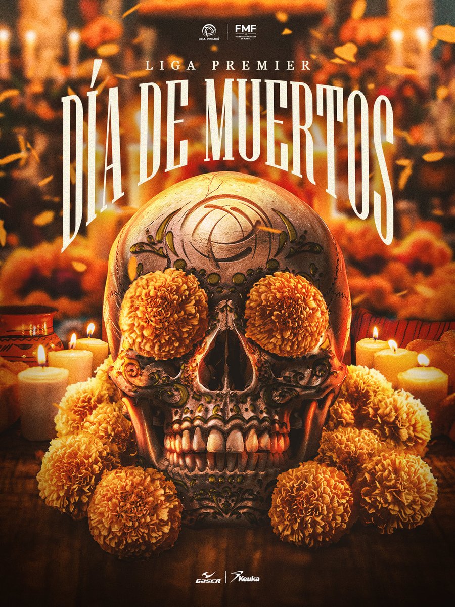 💀⚽ Que las almas de nuestros seres queridos nos acompañen y nos guíen. 🌼 

 #LigaPremierFMF #ElFutbolEsHonesto #ElFutbolEsVerdadero #DiaDeMuertos