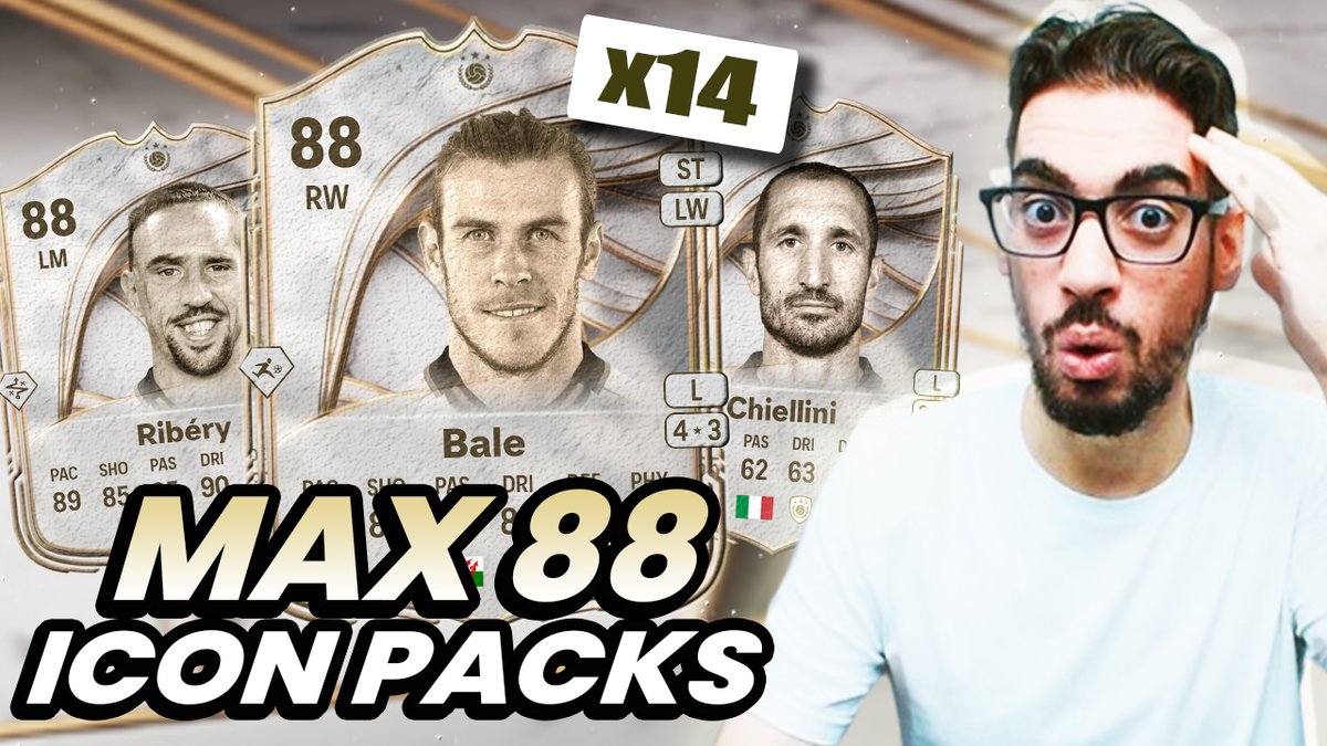 OPENING 14x MAX 88 ICON UPGRADE SBC PACKS! FC 26 Ultimate Team youtu.be/JpDzys3Yeg8?si… via <a href="/YouTube/">YouTube</a>