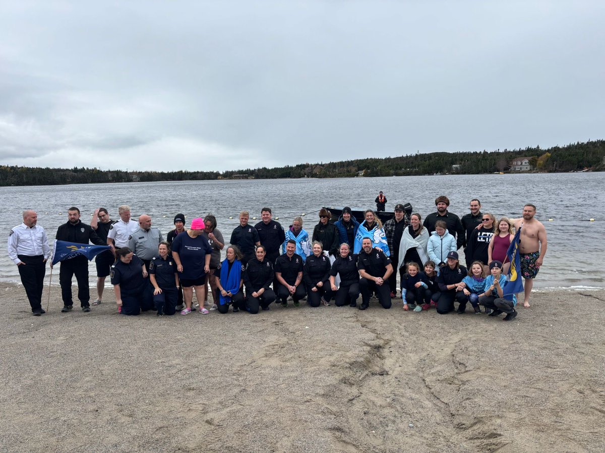 AssociationRNCA's tweet photo. Thank you to all our members who participated in the Polar Plunge 2025 this afternoon. This event is in support of Special Olympics Newfoundland and Labrador. Although it was a chilly swim it was well worth the cause! https://t.co/Ds0h1aF8Cb