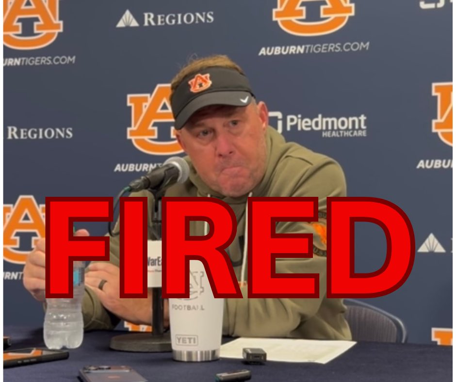 Auburn has parted ways with Hugh Freeze. We will go live at 2 pm. <a href="/brettsportz/">Brett Pritchard</a> <a href="/faithrichhhh/">faith richardson</a>