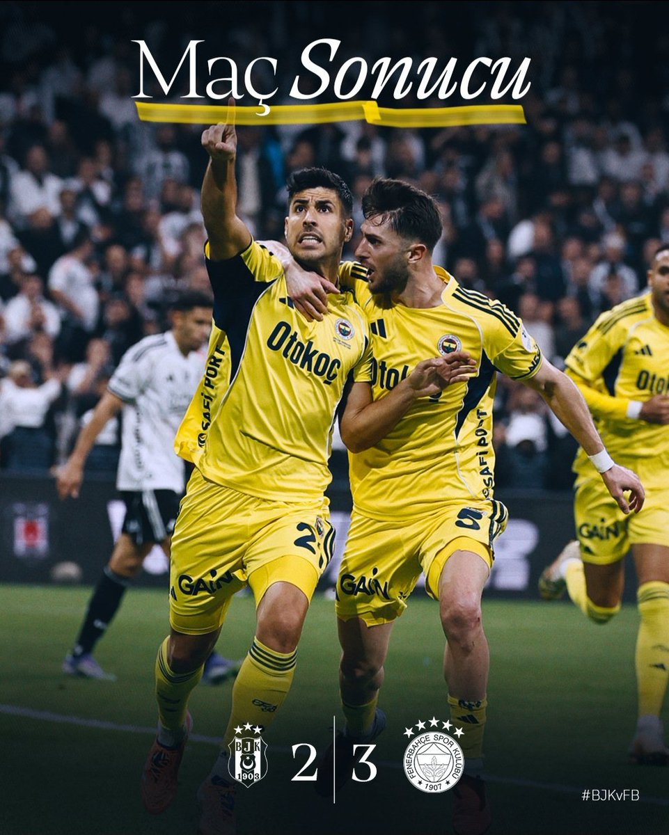2 avans verip 3 de biten maçta gülen taraf biz olduk. Tebrikler Fenerbahçe 
#BJKvFB
