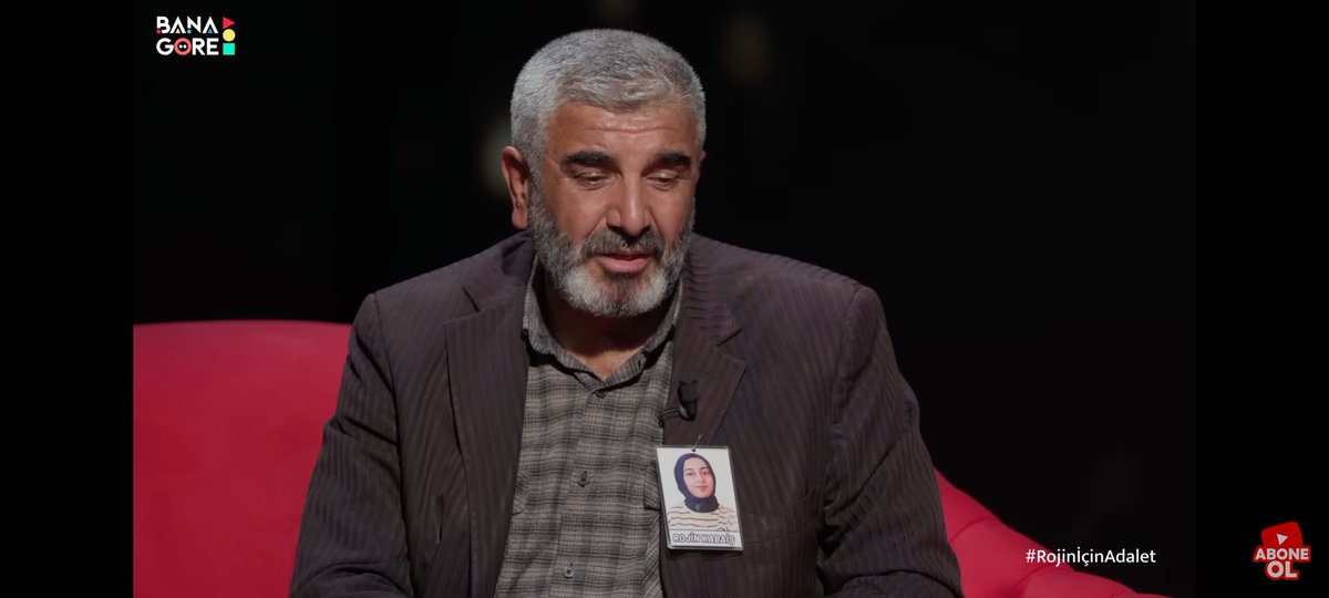 Babanın sesi olmak zorundayız. Kahroluyorum. Hepimizin babası hepimizin kardeşi. Tek başına değilsin nizamettin baba hepimiz kızının katili bulunana kadar buradayız. 

#rojinicinadalet