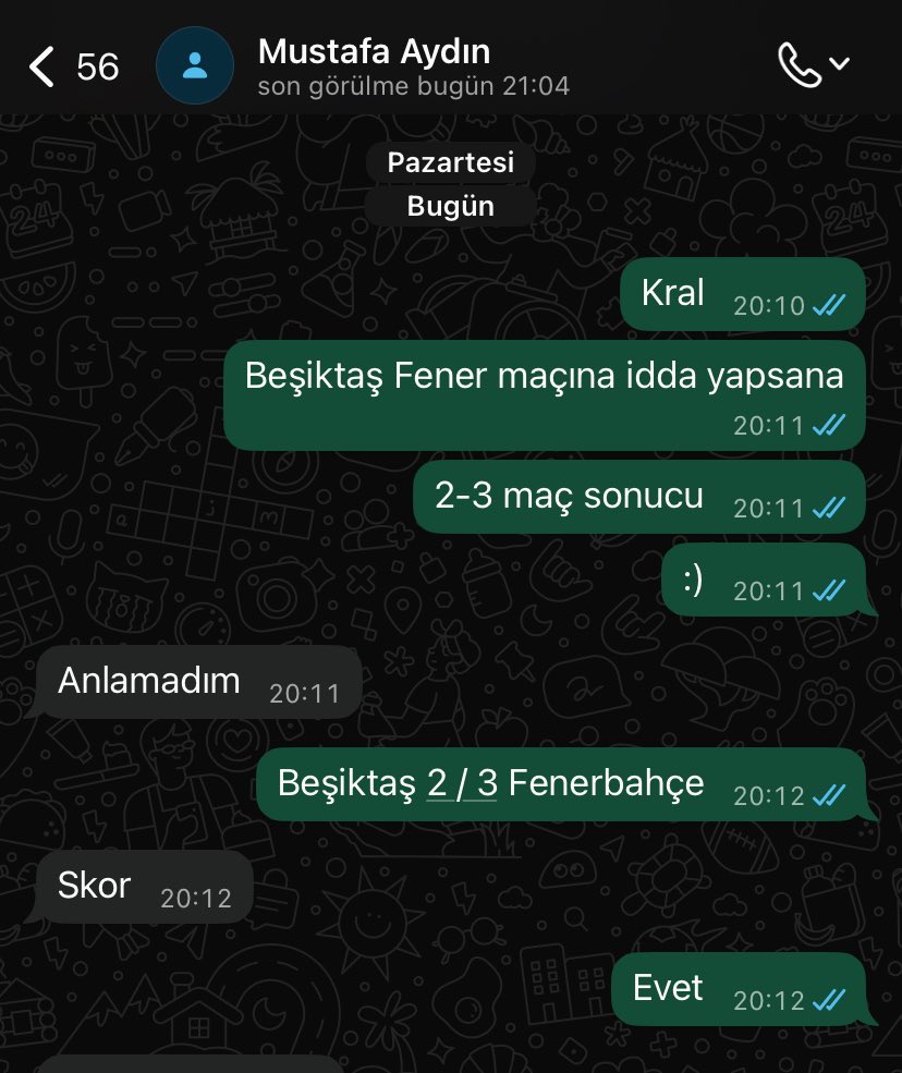 Rüyalarım çıkar :)

 #BJKvFB