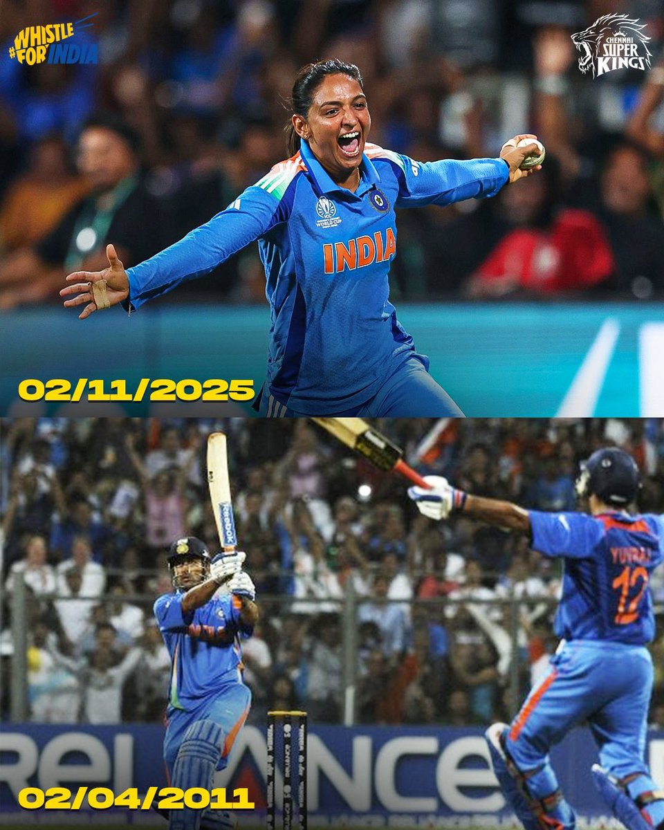 Siddharthsin57's tweet image. April 2⃣ -&amp;gt;&amp;gt; November 2⃣ 
The 2⃣ we’ll never forget. 🇮🇳🥳

#CWC25 #cwc2011