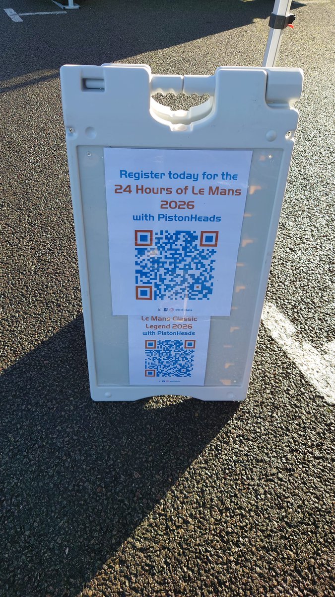 1st Tickets was at the <a href="/PistonHeads/">PistonHeads</a> Sunday service in Silverstone today 🥰 

Have you already attended this monthly Sunday event? 💭

#LeMans24 #pistonheads #lemansclassic #1stTickets
