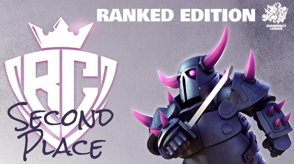 Congratulations to our team who finished second in the <a href="/CR_Supremacy/">Supremacy League</a> Ranked Edition tournament.  Proud of your hard work and congratulations on this accomplishment.  

<a href="/TigerRC_/">TigerRC</a> 
<a href="/MrCuyl_sb/">Mr Cuyl</a> 
<a href="/HuuBenas/">BenasWho</a> 
<a href="/TrippleDan333/">Dan</a> 
<a href="/EVA_TODIGON_SB/">新世紀福德正神（EVA TODIGON）</a> 
<a href="/firain_SB/">firain.SB</a> 
<a href="/MT_Kenunites/">KenUnites</a> 
TerryisOP