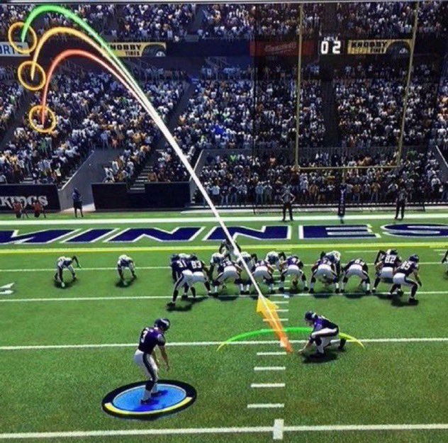 CesarsBurner's tweet image. Joshua Karty getting ready to hit an extra point: