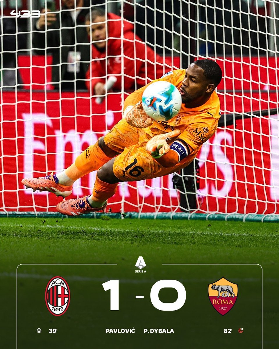 433's tweet image. 𝐌𝐈𝐊𝐄 𝐌𝐀𝐈𝐆𝐍𝐀𝐍 𝐈𝐒 𝐌𝐈𝐋𝐀𝐍’𝐒 𝐇𝐄𝐑𝐎 🧤