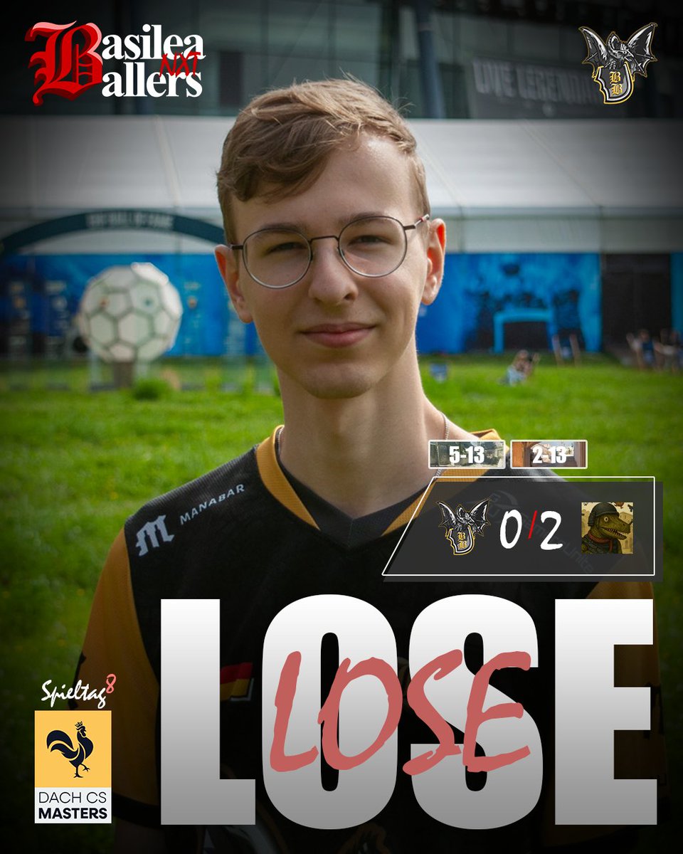 Auch unsere NXT-ler konnten sich leider nicht durchsetzen. Wir verlieren gegen AKM Zamrichten mit 0-2. GGs.

📷 <a href="/COL1N_bb/">COL1N</a>