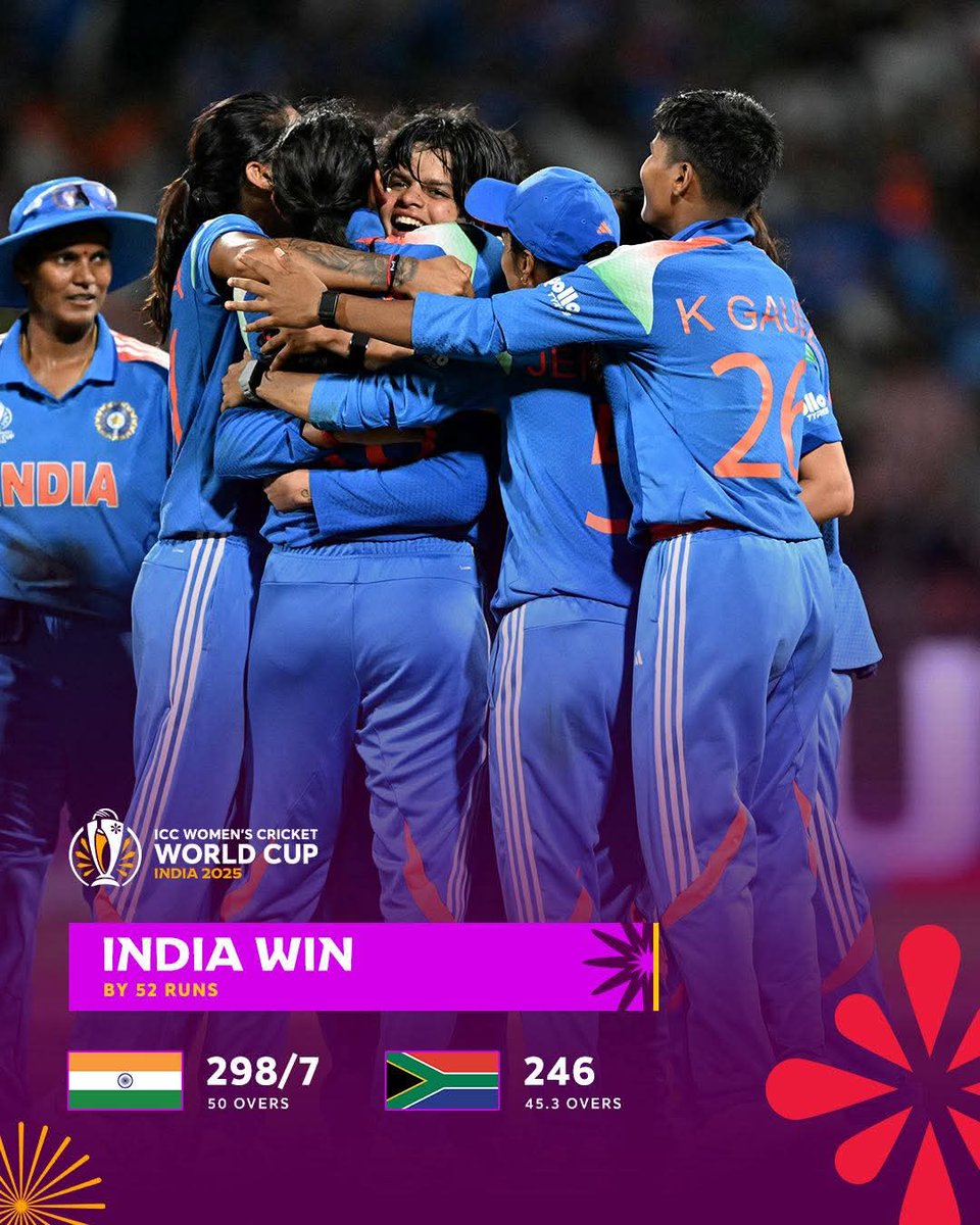 armywaleh's tweet image. भारतीय महिला क्रिकेट टीम को वन-डे विश्वकप जीतने पर पूरे देश को हार्दिक बधाई। यह एक ऐतिहासिक क्षण है क्योंकि भारतीय टीम ने पहली बार विश्व कप जीता है। इस प्रतियोगिता में शुरुआती कठिनाइयों के बाद जैसी सफलता हासिल की है वह बेहद प्रशंसनीय है। 
#teem_india
#odi_world_cup_2025
#WINNER