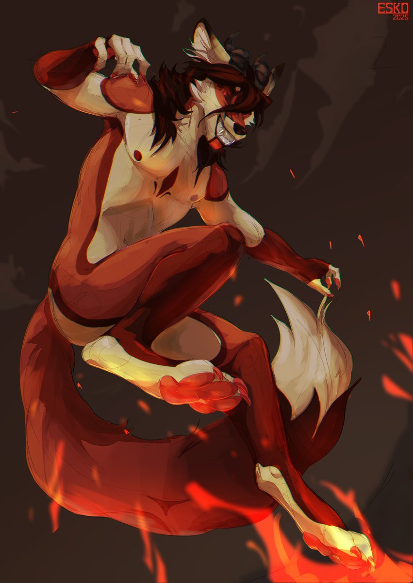 there is a spot in hell for you

#furry #furryart