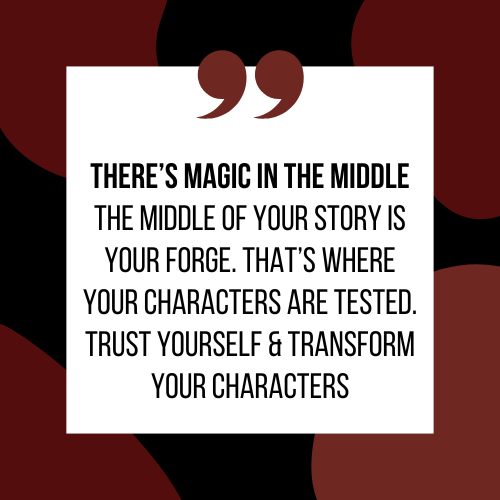BClarkWriting's tweet image. The middle is when you can have fun proving why your characters are worth following.

#WritingCommunity #AmWriting #CreativeProcess #WritingMotivation #WritersLife #KeepGoing