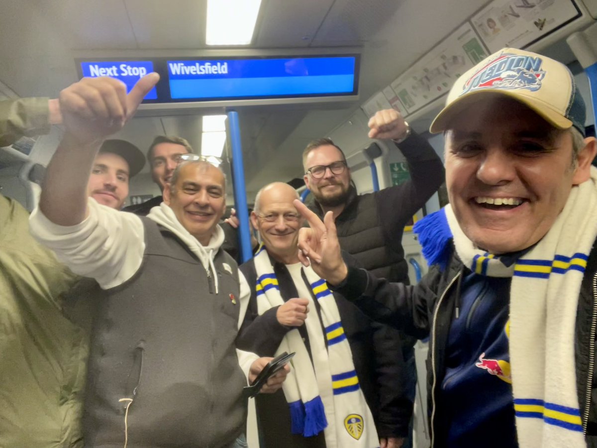 Brighton (A) Very poor performance. Despite the result, getting drenched and the bad back today it was still a great day with the best of people. We go again next weekend , surely can’t be as bad against Forest can we? 🤞🤍💛💙MOT🤍💛💙#lufc #LeedsUnited